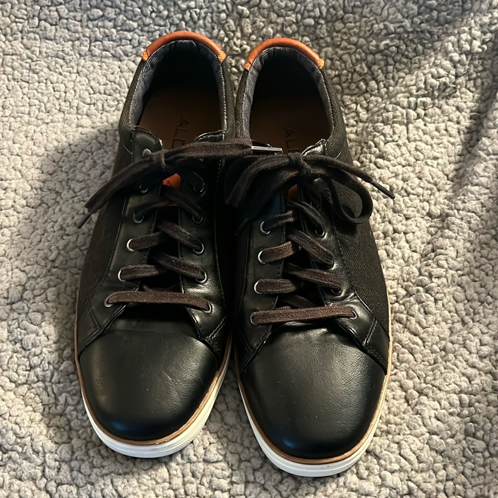 Aldo Giling Low-Top Sneakers Leather and canvas